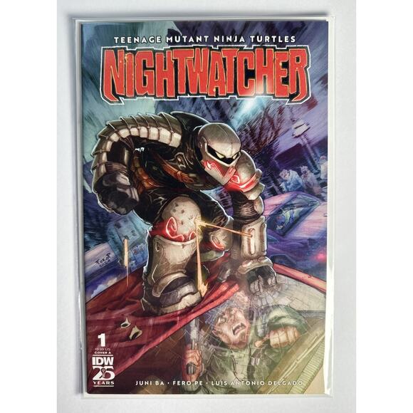 IDW Teenage Mutant Ninja Turtles Nightwatcher (2024) #1 Key Issue NM - Picture 1 of 5